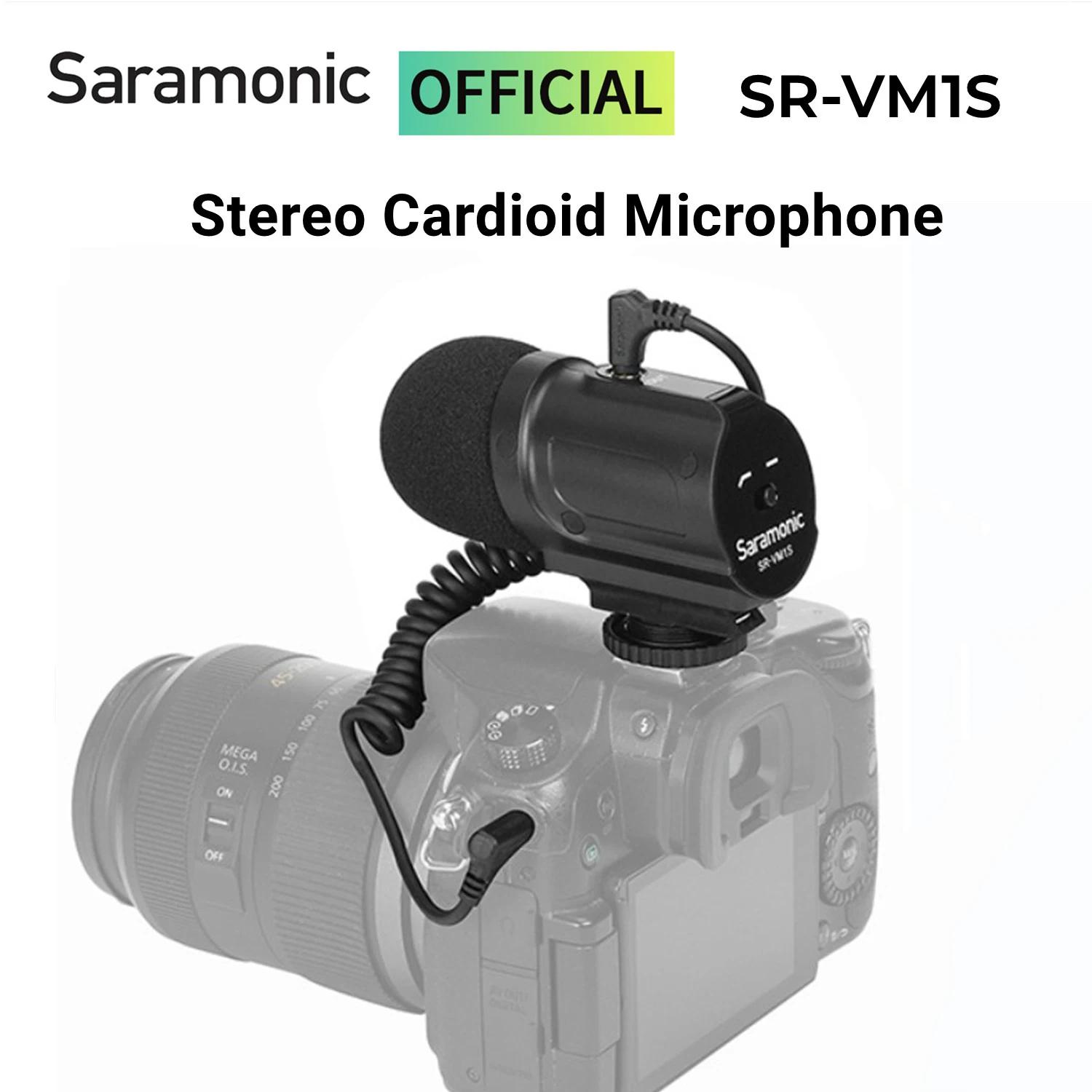 Saramonic SR-VM1S ī̵  ī޶  ũ, , ȵ̵, DSLR ī޶, ĳ,  ķڴ, Ʃ ȭ